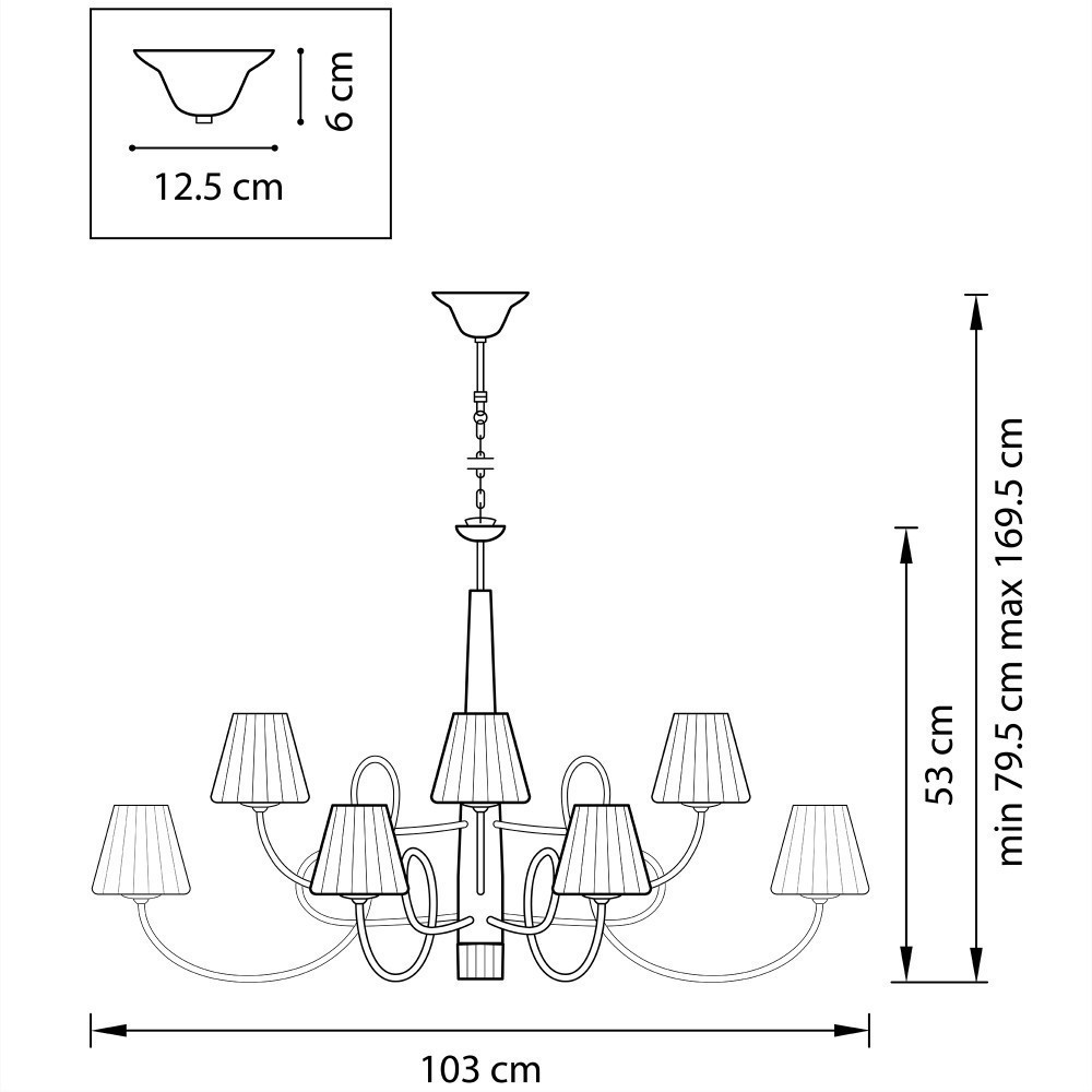 Lightstar (MD5082-12+1BL) Люстра подв VORTICO 12х40W G9+1х40W G9 ЧЕРНЫЙ/БЕЛЫЙ (в комплекте) Lightstar (MD5082-12+1BL) Люстра подв VORTICO 12х40W G9+1х40W G9 ЧЕРНЫЙ/БЕЛЫЙ (в комплекте)